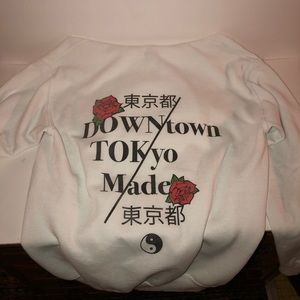 Down town Tokyo made hoodie